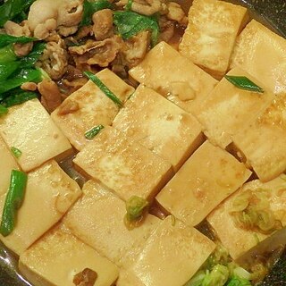 ご飯がすすむ！簡単★肉豆腐